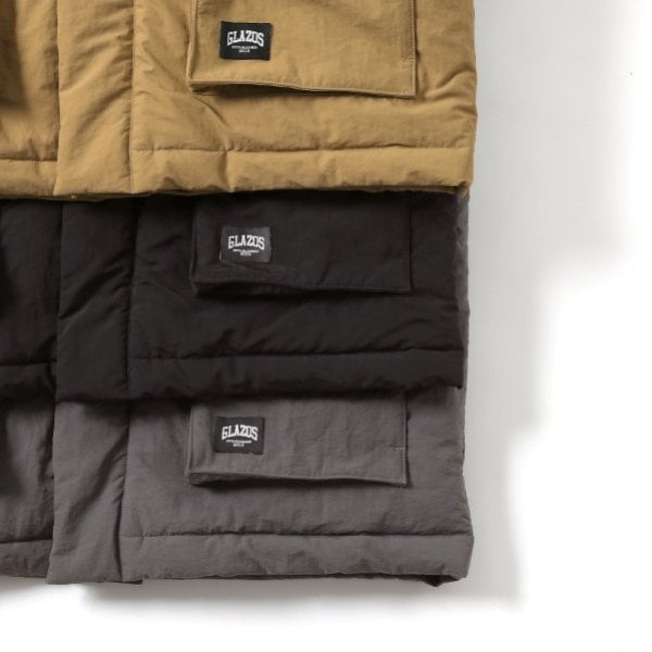 GLAZOS Water-Repellent and Insulated Mid-Length Coat with Thermolite F