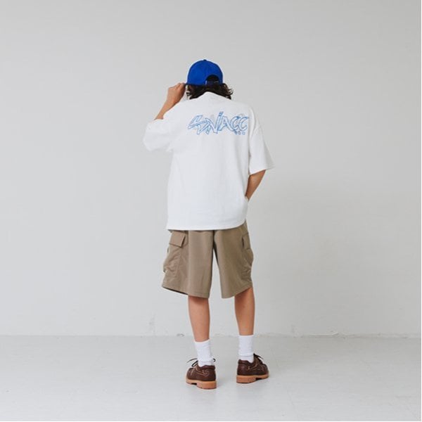 グラソス GLAZOS 【Easycare】ポリストレッチ・カーゴショーツ （コン） コン