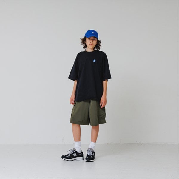 グラソス GLAZOS 【Easycare】ポリストレッチ・カーゴショーツ （コン） コン