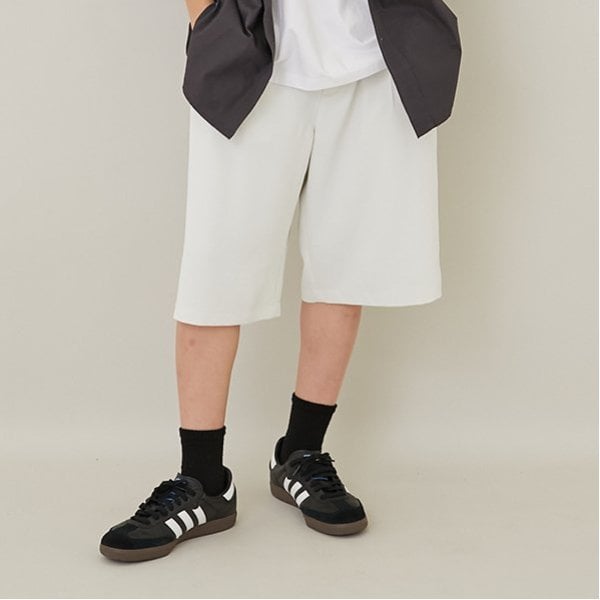 グラソス GLAZOS 【大人向けサイズあり】トロトロ・タックハーフパンツ （アイボリー） アイボリー