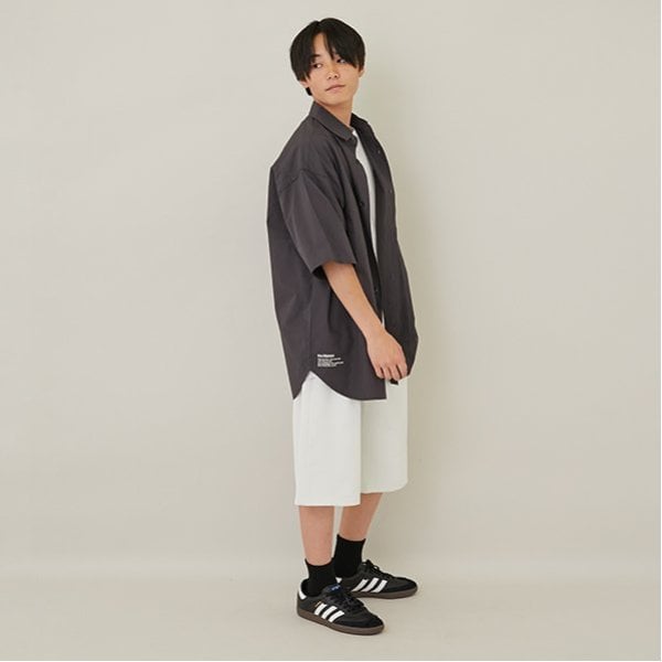 グラソス GLAZOS 【大人向けサイズあり】トロトロ・タックハーフパンツ （アイボリー） アイボリー