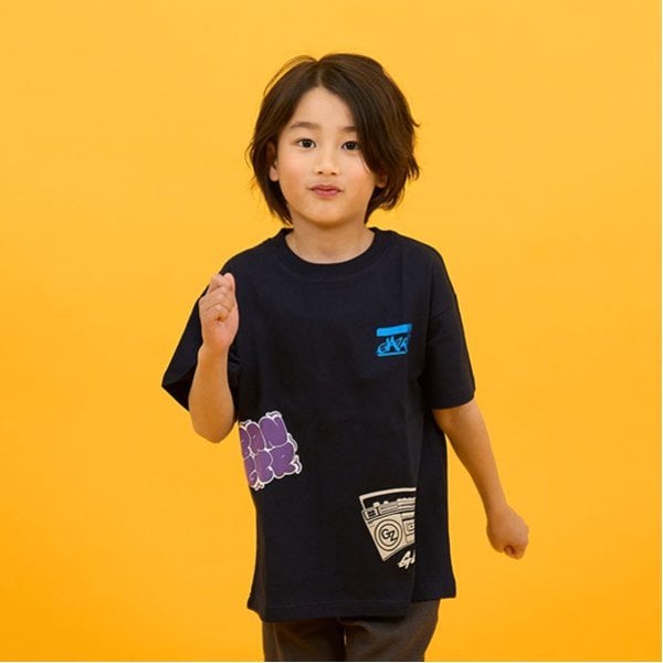 グラソス GLAZOS 【SKIT0LY】【ヘビーウェイト天竺】ランダムプリントTシャツ （コン） コン