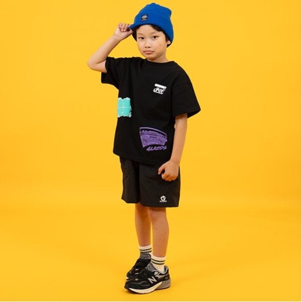 グラソス GLAZOS 【SKIT0LY】【ヘビーウェイト天竺】ランダムプリントTシャツ （コン） コン