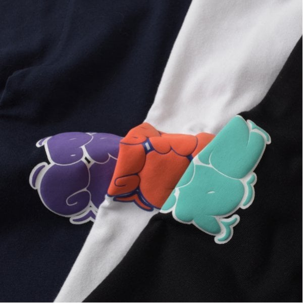 グラソス GLAZOS 【SKIT0LY】【ヘビーウェイト天竺】ランダムプリントTシャツ （コン） コン