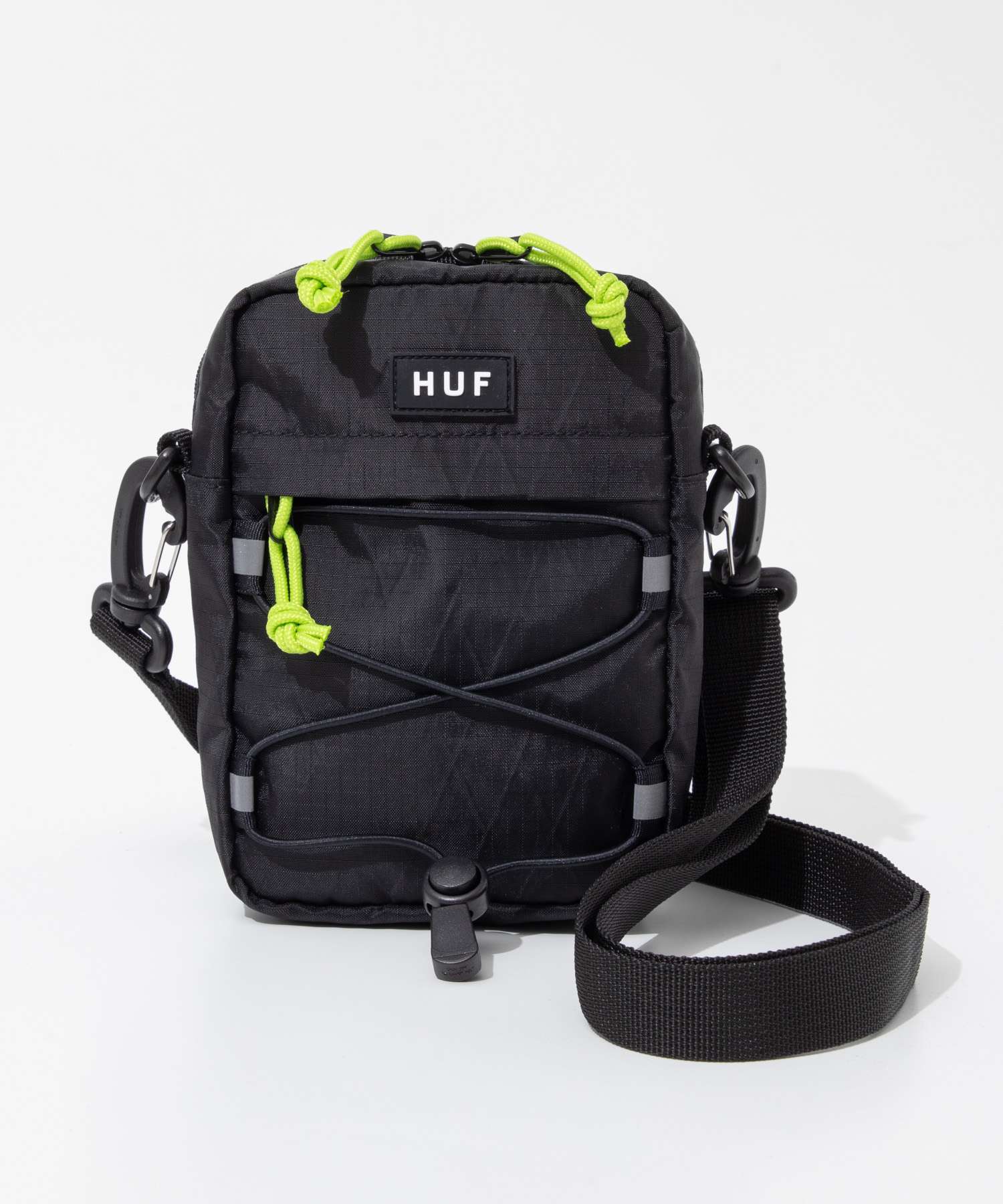 ハフ HUF ハフ HUF AC00987 ショルダーバッグ BOWERY SIDE BAG メンズ レディース ミニバッグ バワリー サイドバッグ （ブラック） ブラック