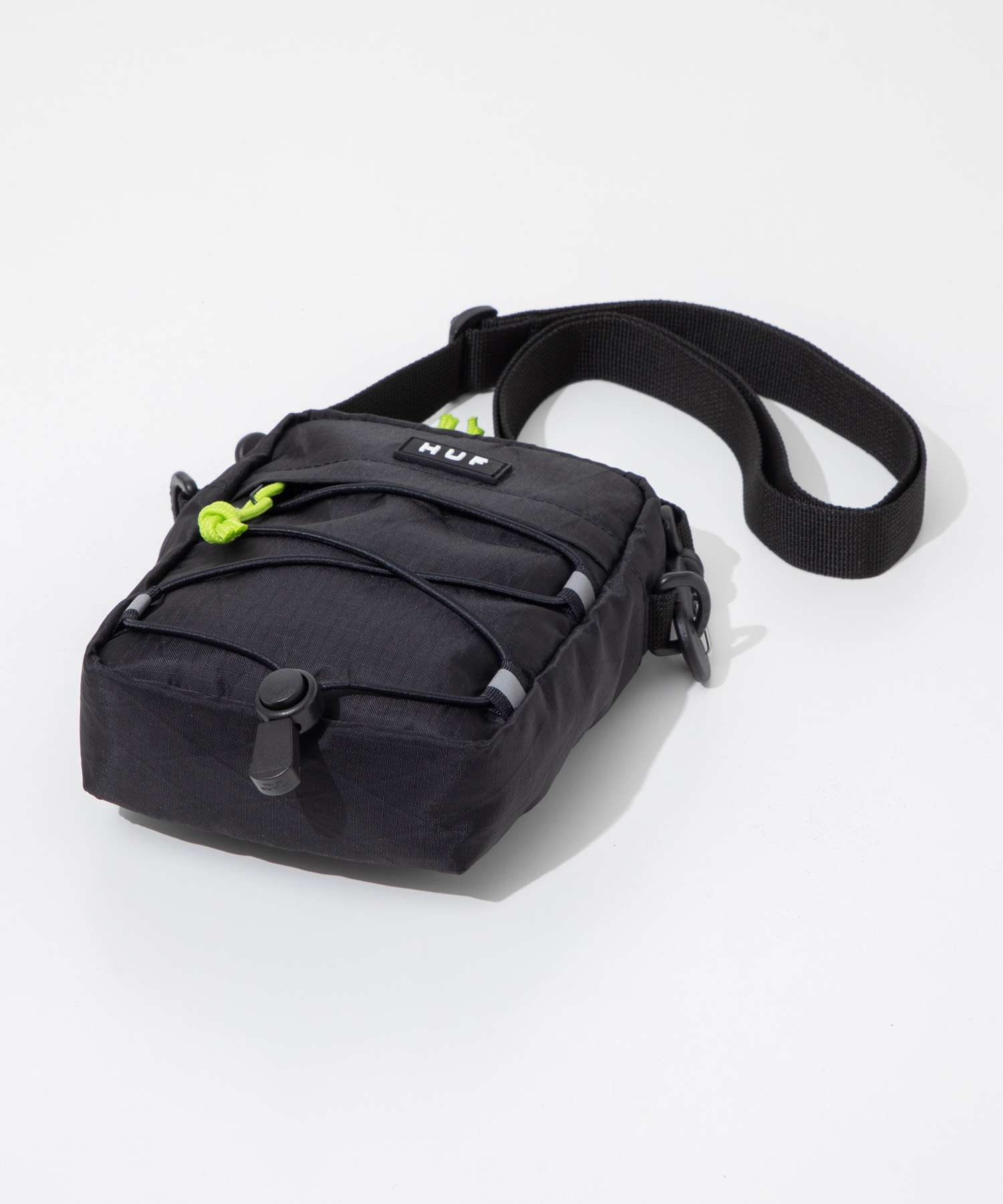 ハフ HUF ハフ HUF AC00987 ショルダーバッグ BOWERY SIDE BAG メンズ レディース ミニバッグ バワリー サイドバッグ （ブラック） ブラック
