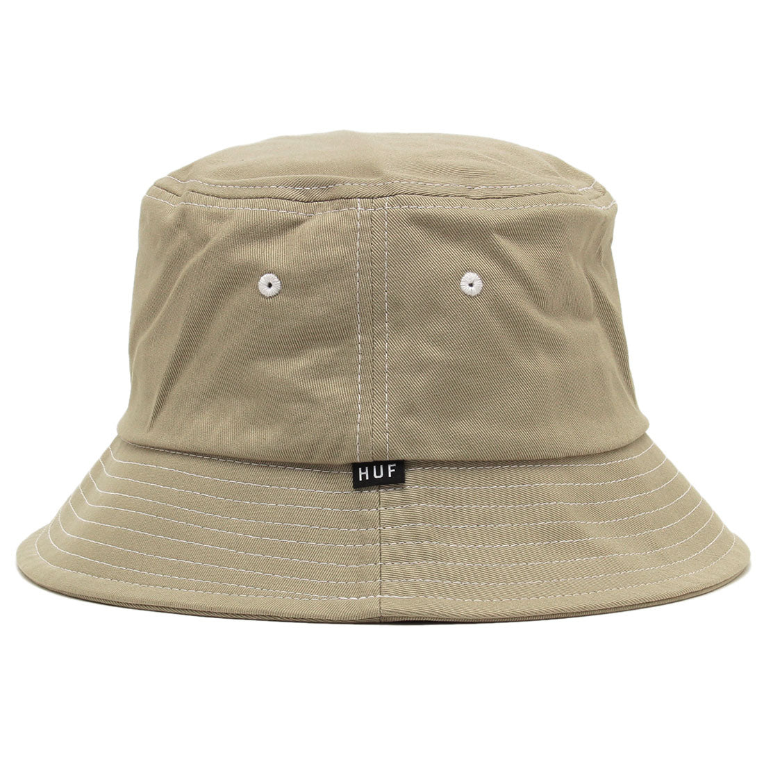 HUF Hat Bucket Hat Beige White Men's Women's Unisex HUF HT00717 OATMEAL WHITE