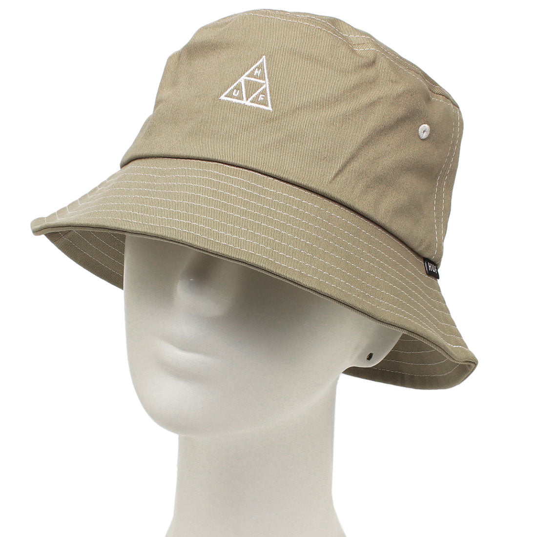 HUF Hat Bucket Hat Beige White Men's Women's Unisex HUF HT00717 OATMEAL WHITE