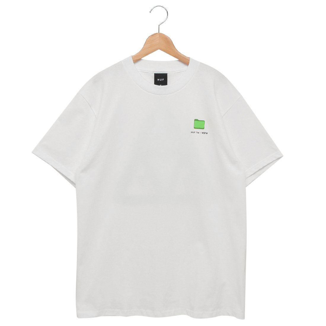 ハフ HUF Tシャツ カットソー デスクトップ プリントTシャツ ホワイト メンズ HUF TS02400 WHT （WHITE） WHITE