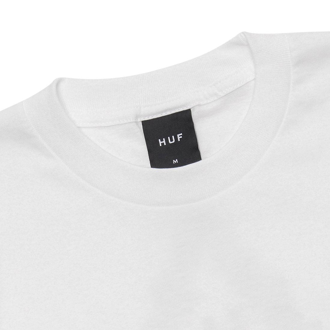 ハフ HUF Tシャツ カットソー デスクトップ プリントTシャツ ホワイト メンズ HUF TS02400 WHT （WHITE） WHITE