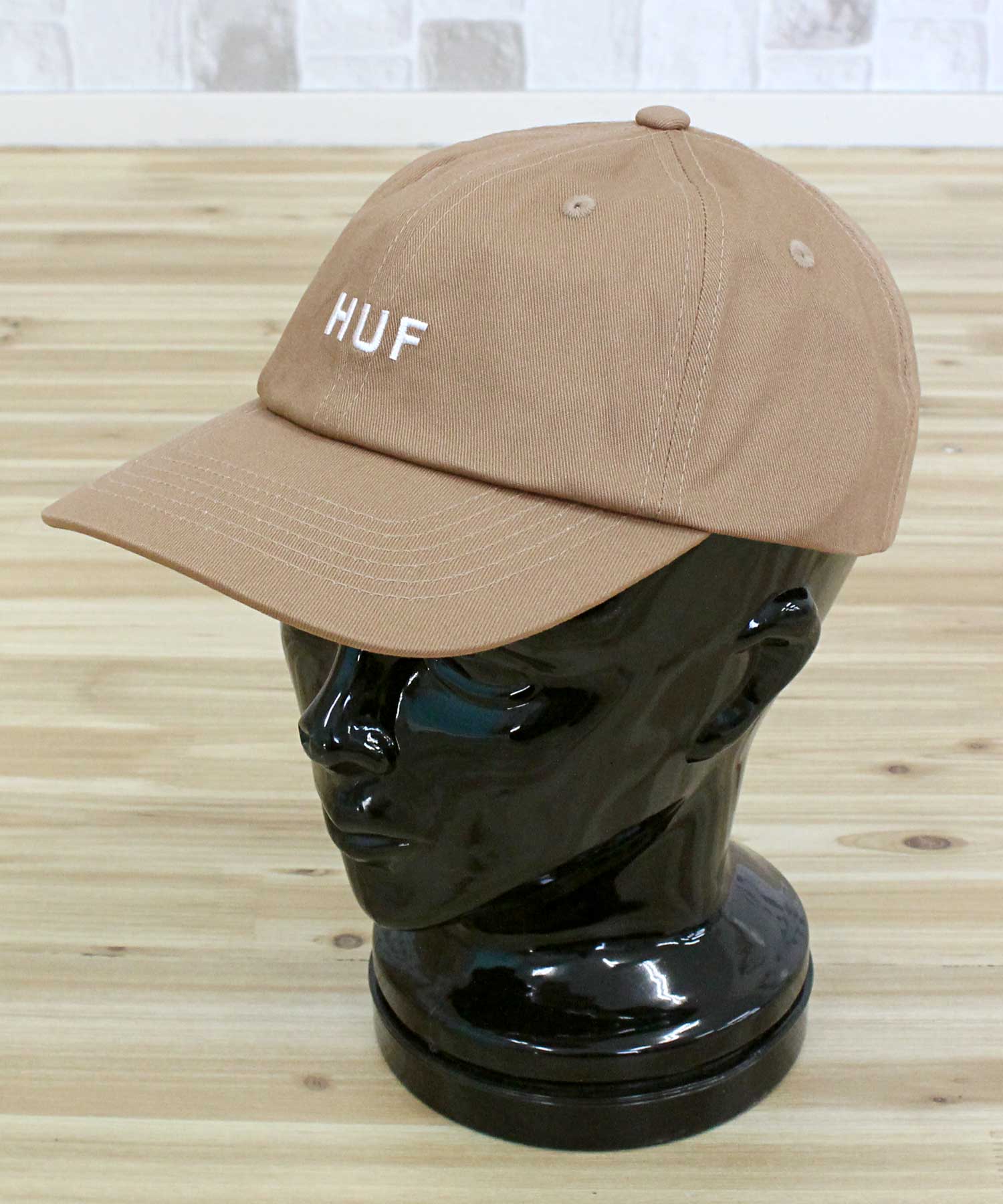 ハフ HUF OG カーブバイザー 6パネル ハット ベースボールキャップ HUF SET OG CV 6 PANEL HAT キャップ  帽子 メンズ ストリート スケーター 人気 ブランド （1-ストーン） 1-ストーン