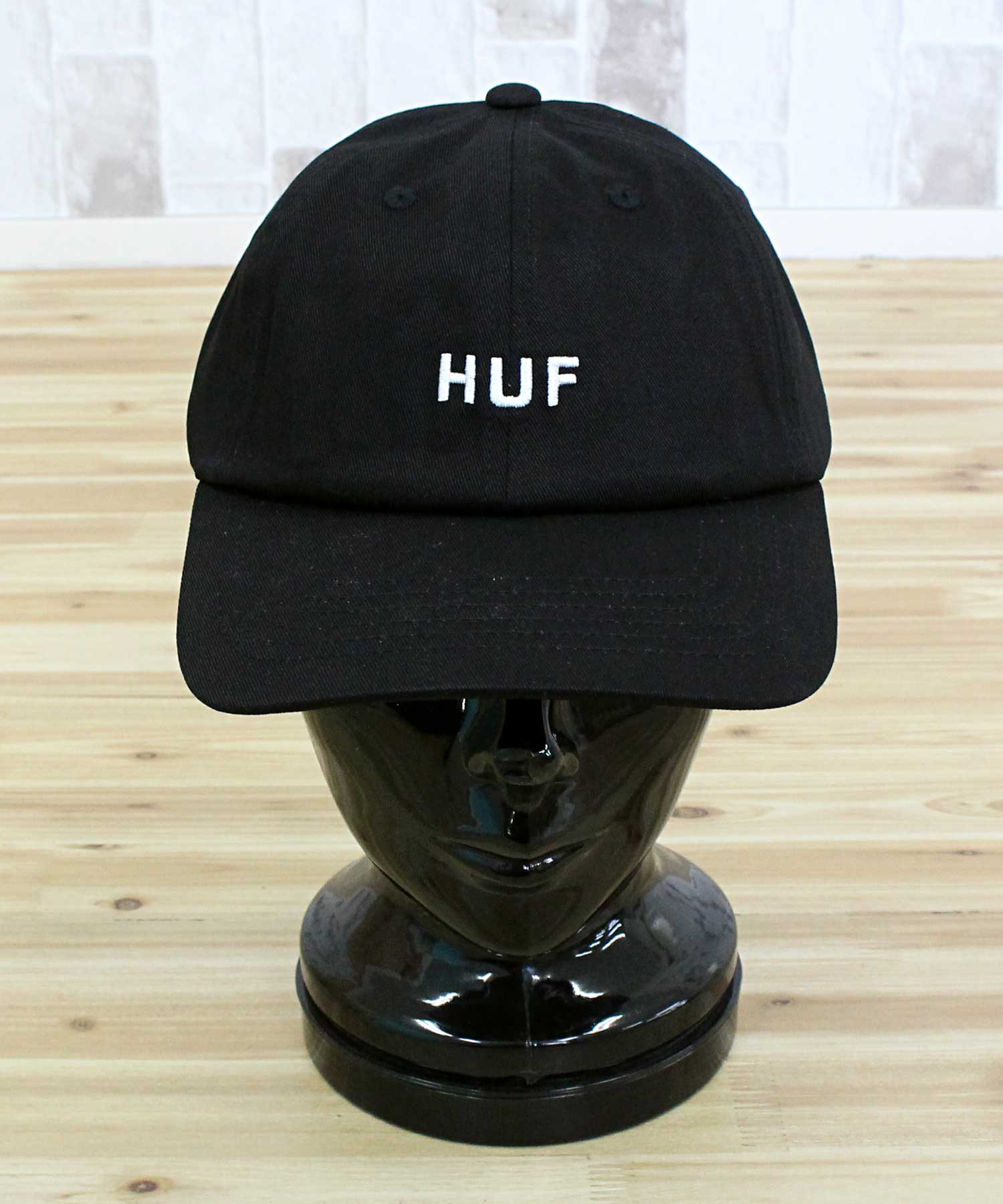 ハフ HUF OG カーブバイザー 6パネル ハット ベースボールキャップ HUF SET OG CV 6 PANEL HAT キャップ  帽子 メンズ ストリート スケーター 人気 ブランド （1-ストーン） 1-ストーン
