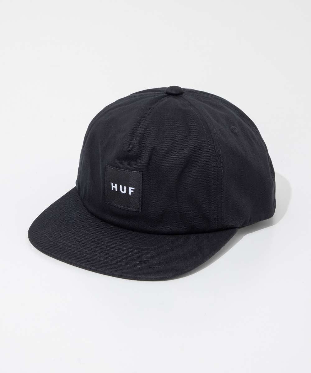ハフ HUF ハフ HUF HT00714 帽子 SET BOX SNAPBACK メンズ レディース ハフセットボックス スナップバックハット ロゴラベル （ブラック） ブラック