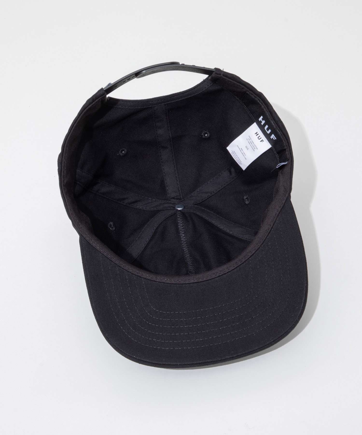ハフ HUF ハフ HUF HT00714 帽子 SET BOX SNAPBACK メンズ レディース ハフセットボックス スナップバックハット ロゴラベル （ブラック） ブラック