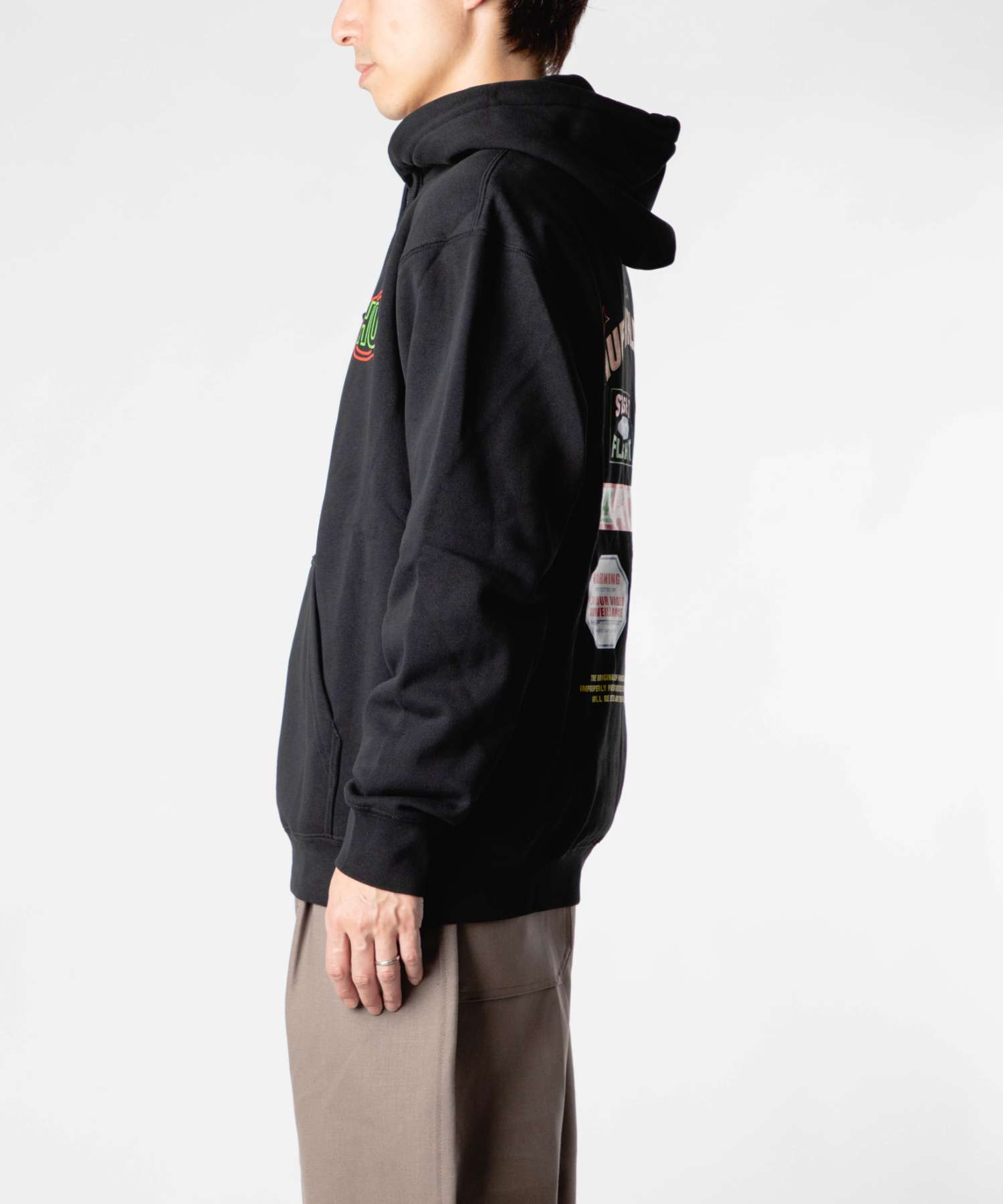 ハフ HUF ハフ HUF PROMO P/O HOODIE プロモ フーディー PF00764 パーカー プルオーバー ロゴ ユニセックス トップス （BLACK/ブラック） BLACK/ブラック