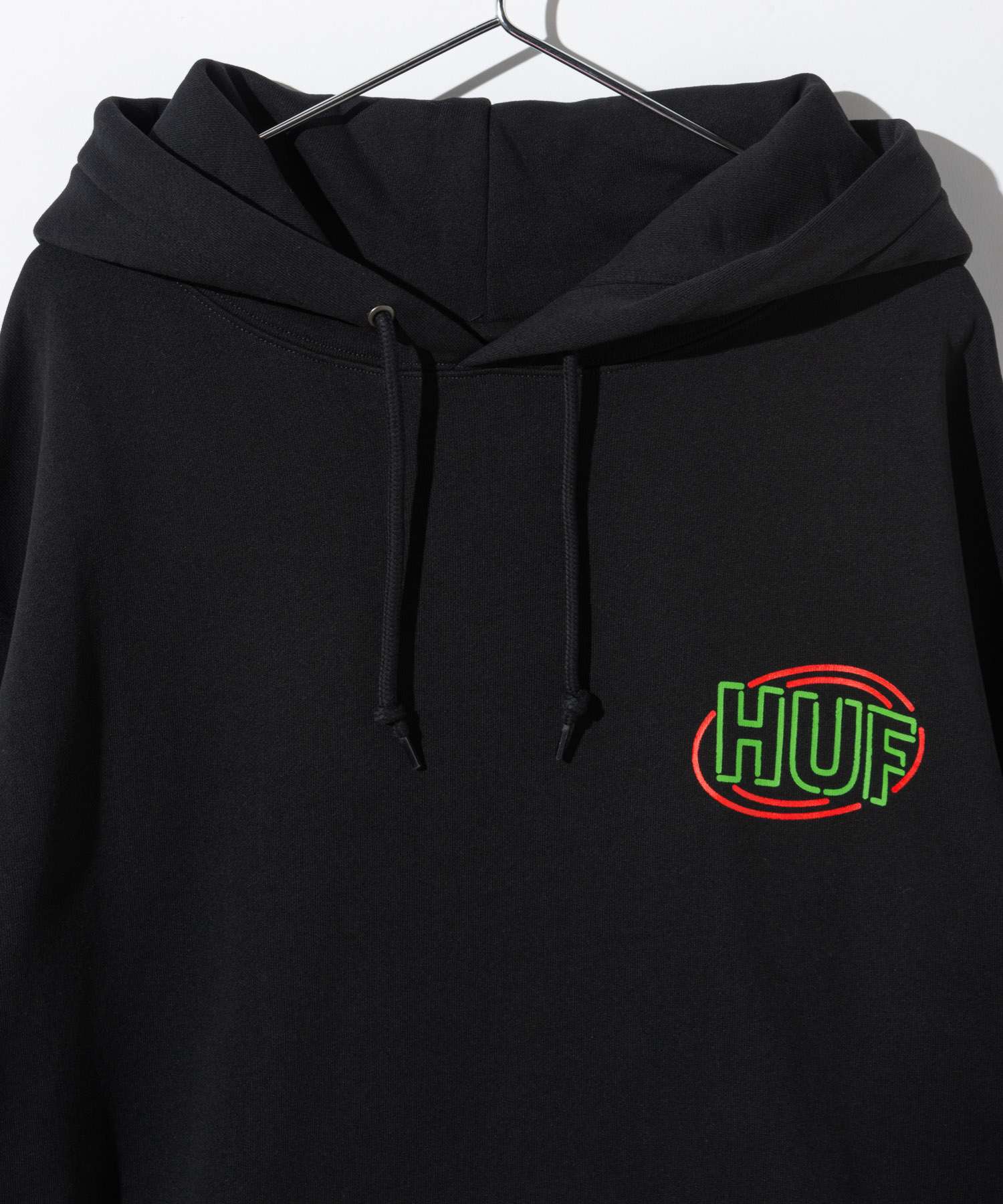 ハフ HUF ハフ HUF PROMO P/O HOODIE プロモ フーディー PF00764 パーカー プルオーバー ロゴ ユニセックス トップス （BLACK/ブラック） BLACK/ブラック