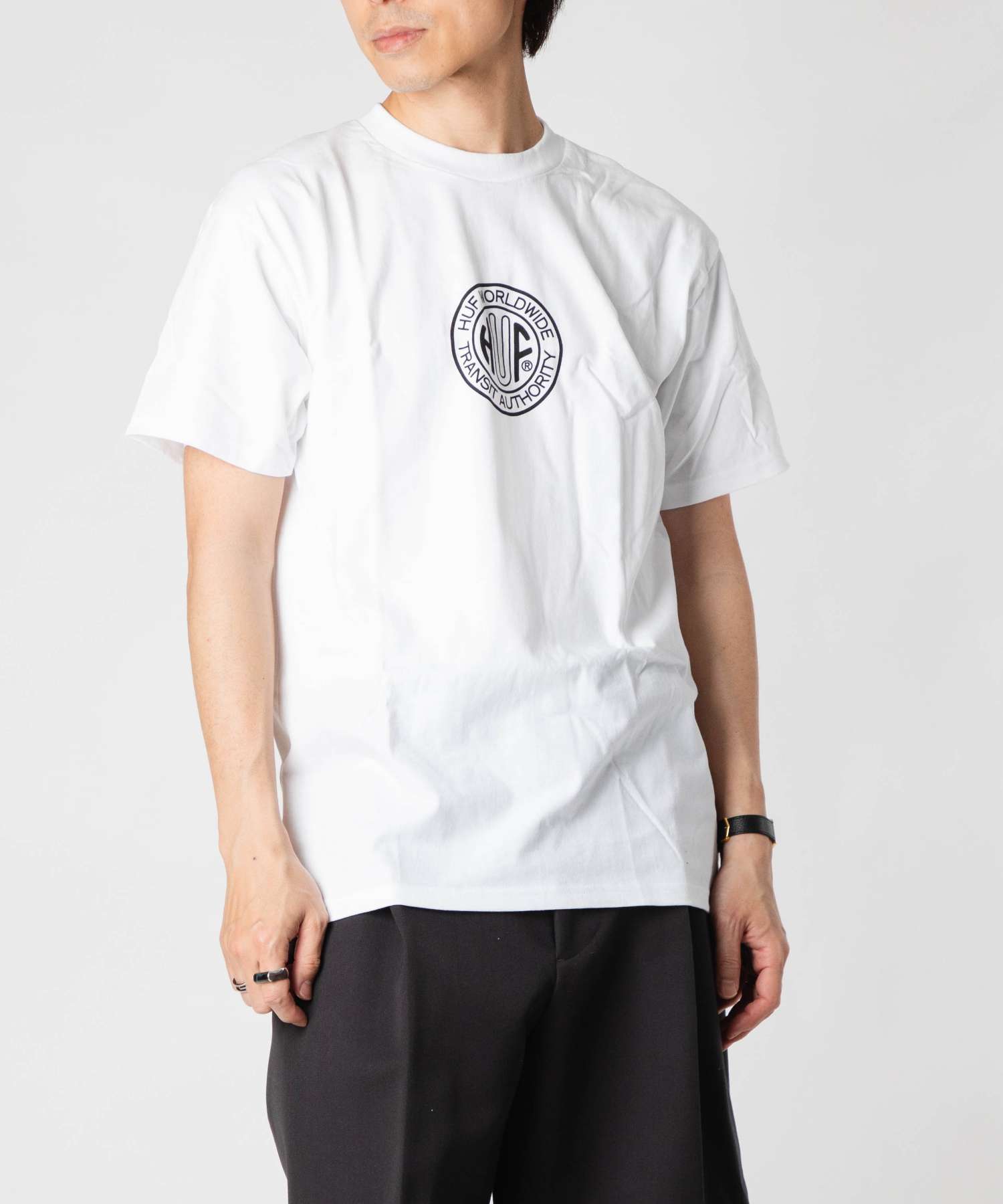 ハフ HUF ハフ HUF TOKEN S/S TEE トークン ティ TS02511 Tシャツ 半袖 ロゴ ユニセックス トップス （BLACK/ブラック） BLACK/ブラック