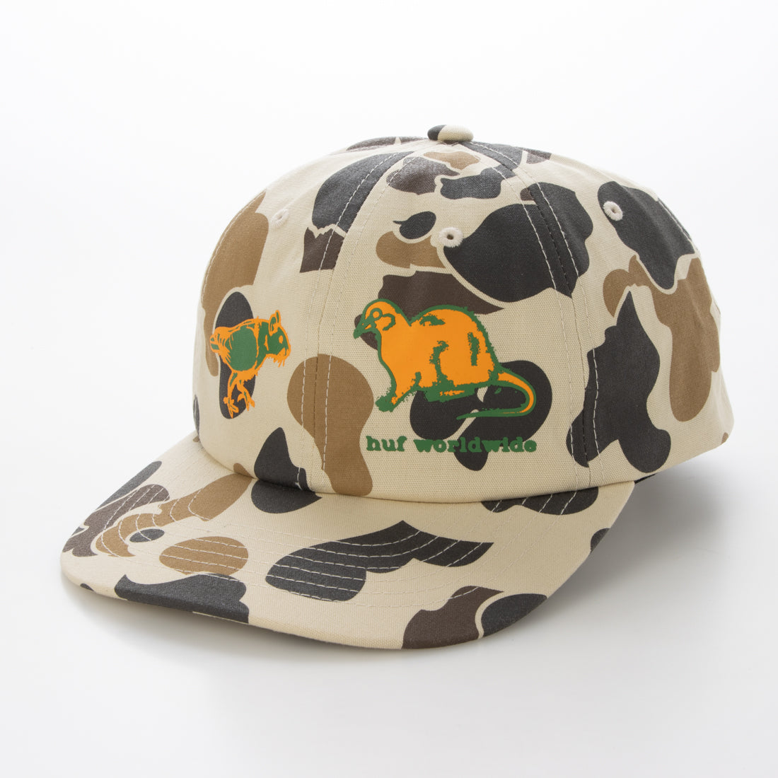 ハフ HUF RIGEON SNAPBACK 帽子 （カモ） カモ
