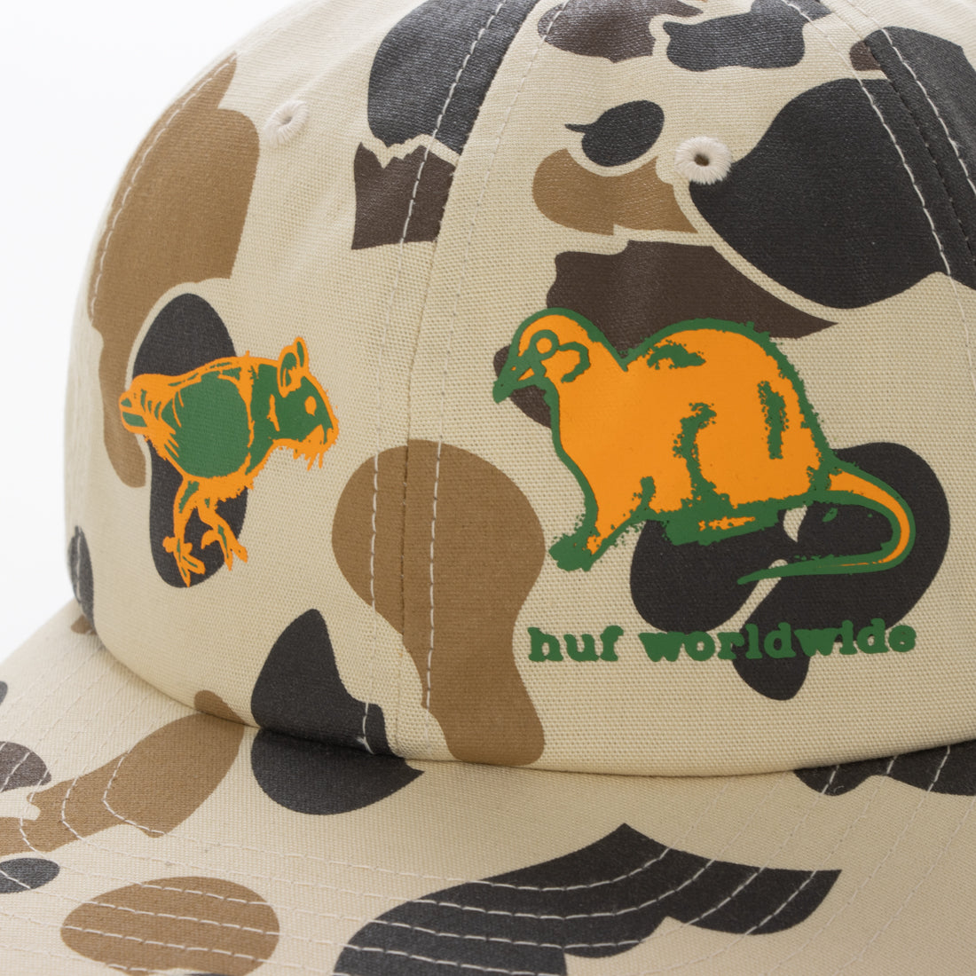 ハフ HUF RIGEON SNAPBACK 帽子 （カモ） カモ