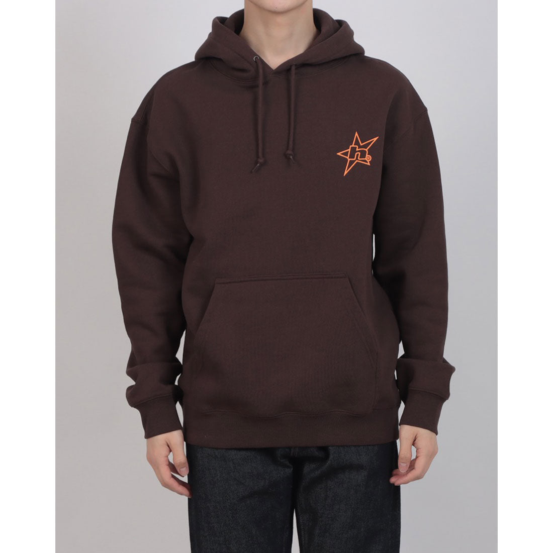 ハフ HUF PF00790 H STAR LOGO HOODIE パーカー （バイソン） バイソン