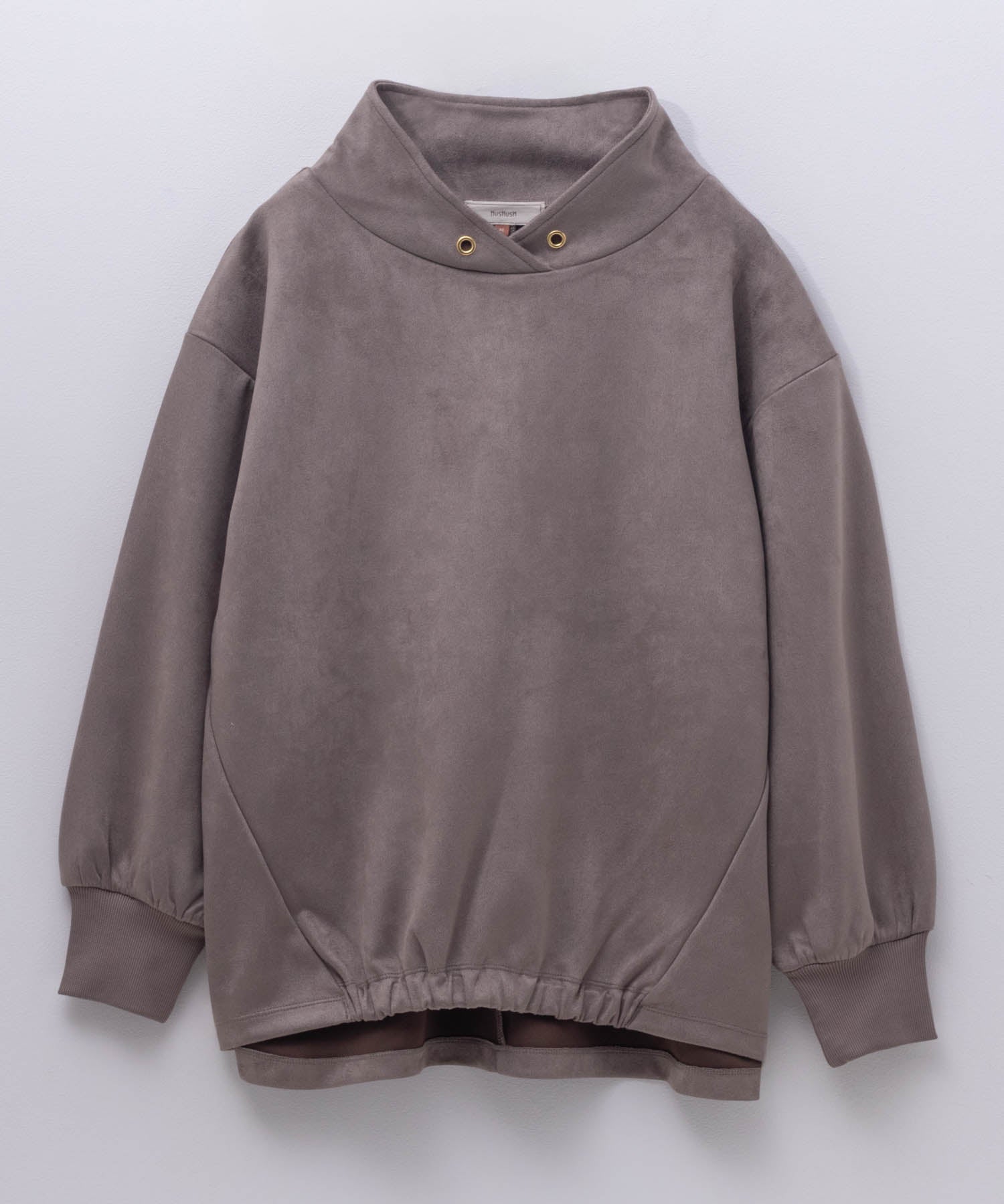 Hash Ash HusHusH Cut Suede High Neck