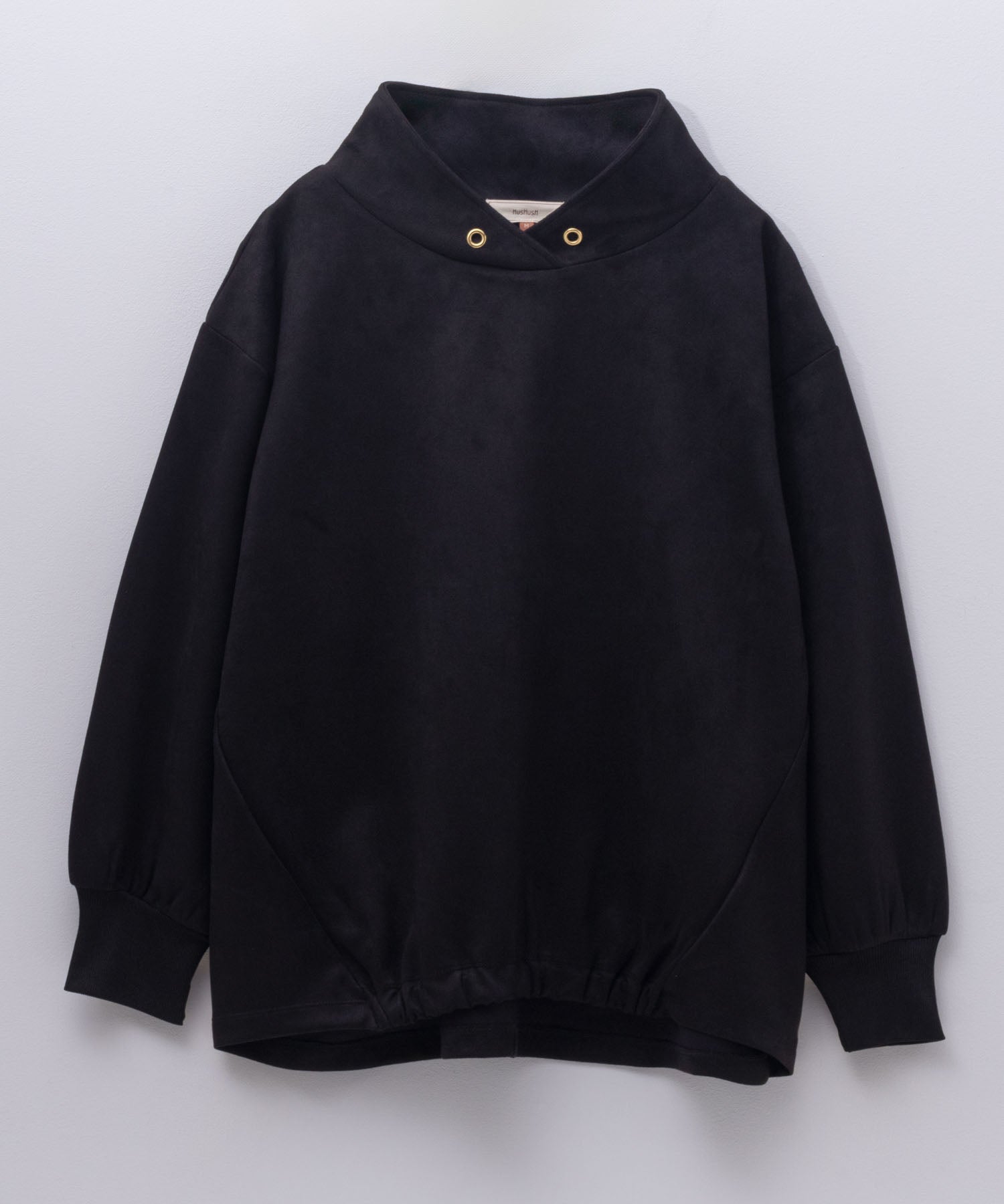 Hash Ash HusHusH Cut Suede High Neck