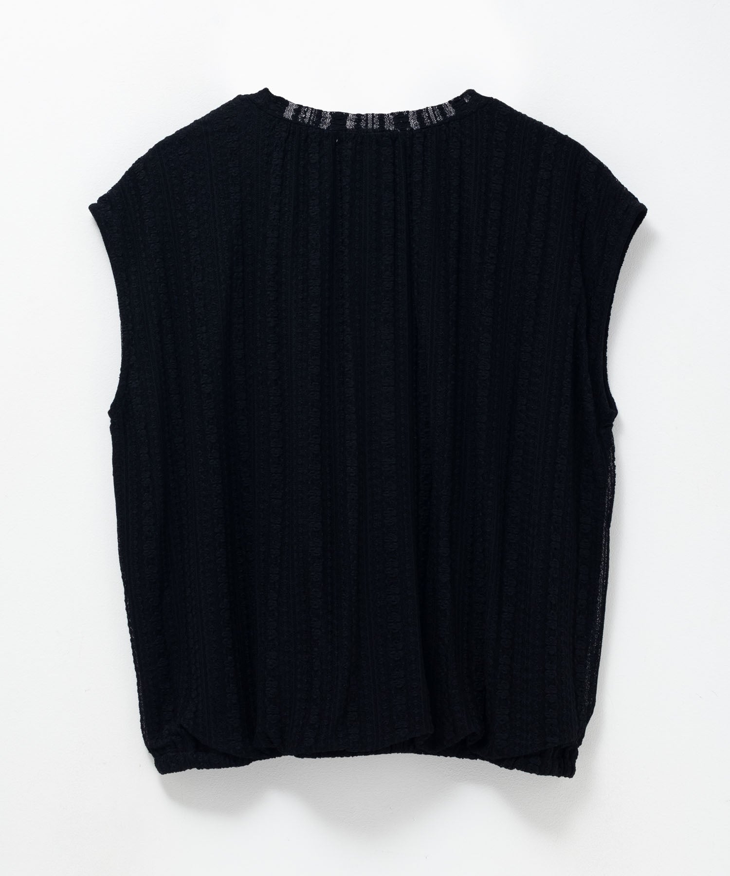 ハッシュアッシュ HusHusH レースバルーンフレンチTシャツ （ブルー） ブルー