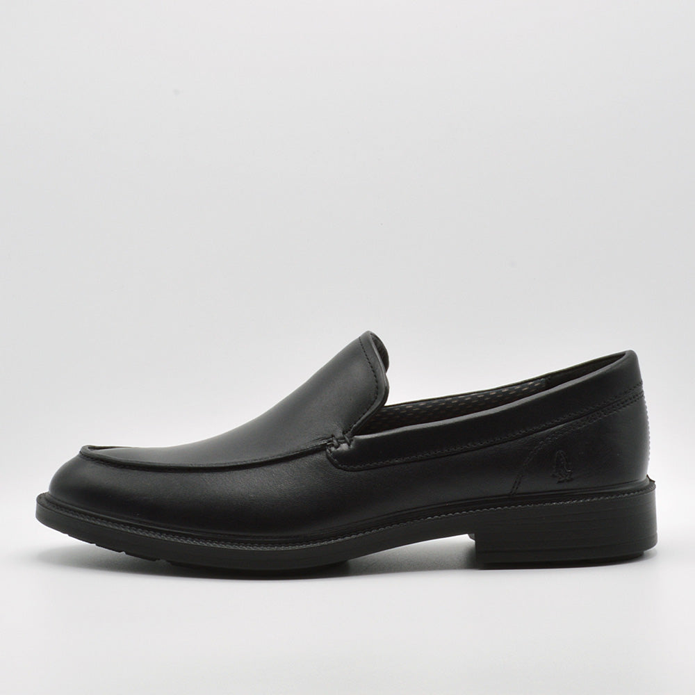 ハッシュパピー Hush Puppies ビジネスシューズ メンズ HPM10319 ハッシュパピー Banker Slip On 本革 レザー スリッポン. （ブラック） ブラック