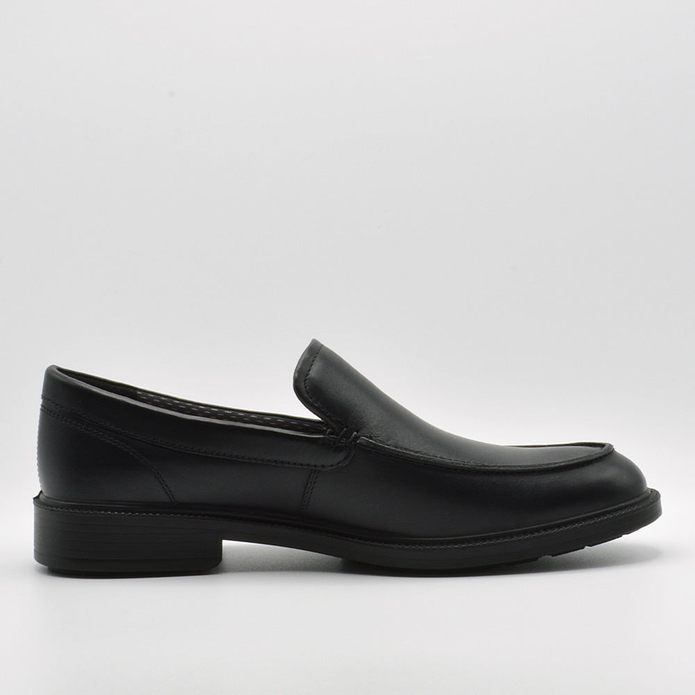 ハッシュパピー Hush Puppies ビジネスシューズ メンズ HPM10319 ハッシュパピー Banker Slip On 本革 レザー スリッポン. （ブラック） ブラック