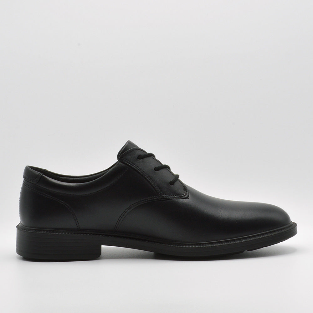 ハッシュパピー Hush Puppies ビジネスシューズ メンズ HPM10317 ハッシュパピー BANKER 本革 レザー 外羽根式 プレーントゥ （ブラック） ブラック