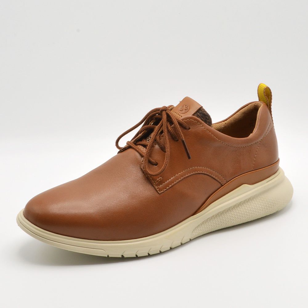 ハッシュパピー Hush Puppies スニーカー メンズ HM02254 ハッシュパピー ADVANCE LACEUP 本革 レザー （ブラウン） ブラウン