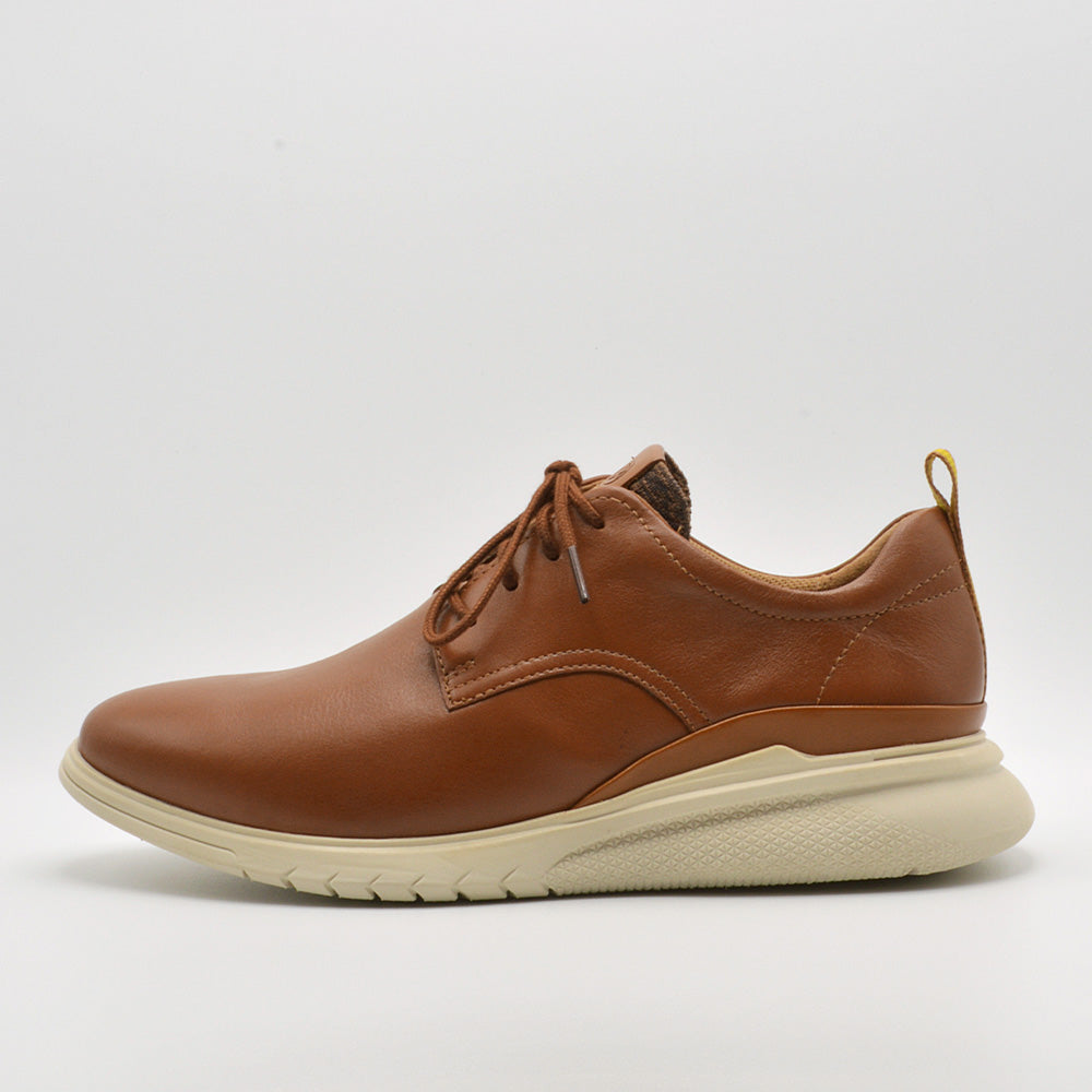 ハッシュパピー Hush Puppies スニーカー メンズ HM02254 ハッシュパピー ADVANCE LACEUP 本革 レザー （ブラウン） ブラウン