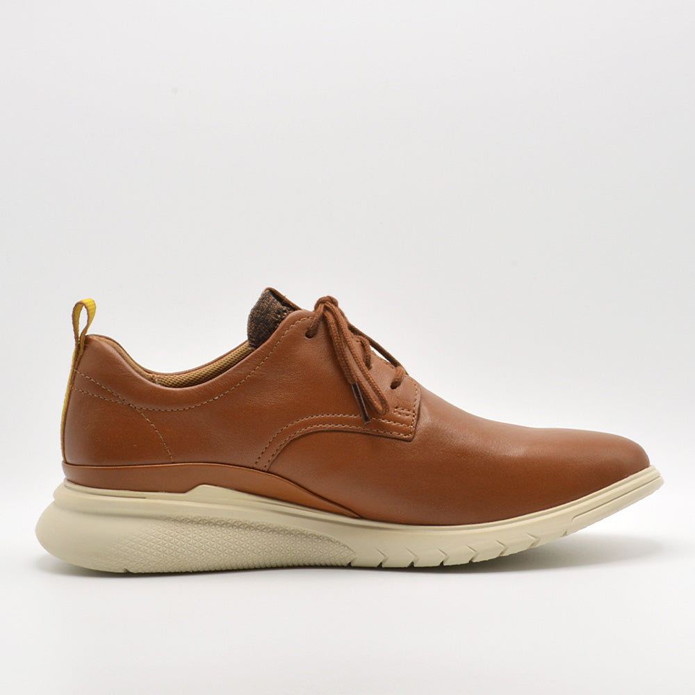 ハッシュパピー Hush Puppies スニーカー メンズ HM02254 ハッシュパピー ADVANCE LACEUP 本革 レザー （ブラウン） ブラウン