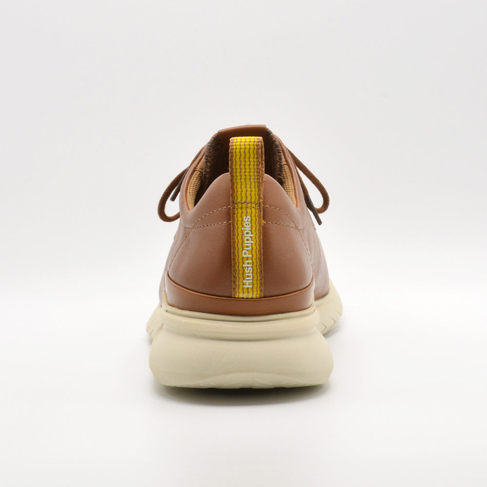 ハッシュパピー Hush Puppies スニーカー メンズ HM02254 ハッシュパピー ADVANCE LACEUP 本革 レザー （ブラウン） ブラウン