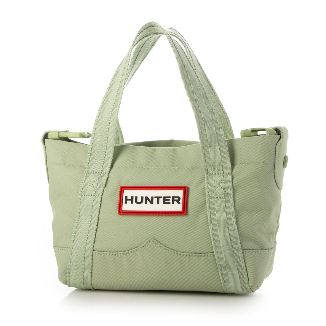 ハンター HUNTER ナイロン ミニ トップ クリップ トート バッグ （グラムグリーン） グラムグリーン