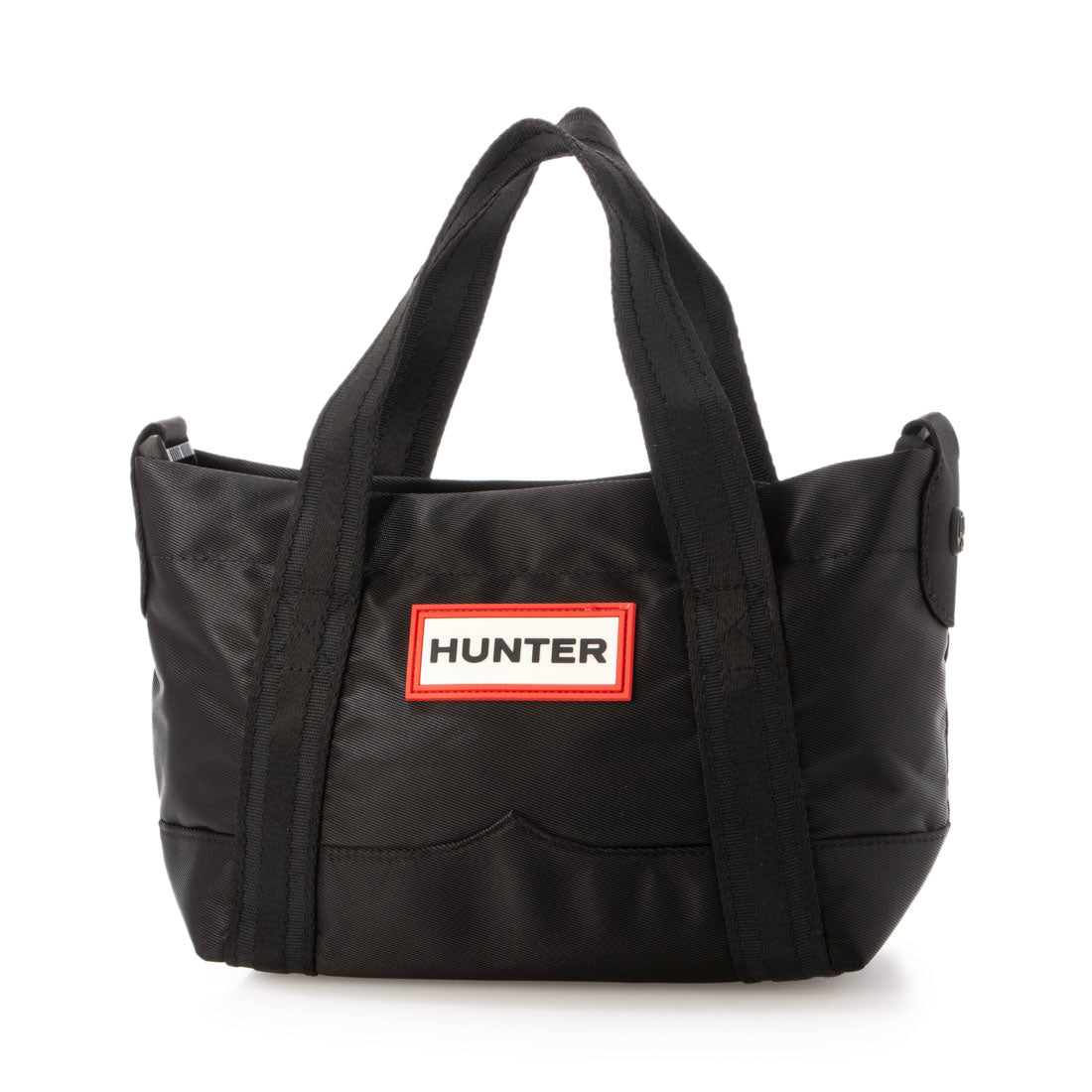 ハンター HUNTER NYLON MINI TOPCLIP TOTE （BLACK） BLACK