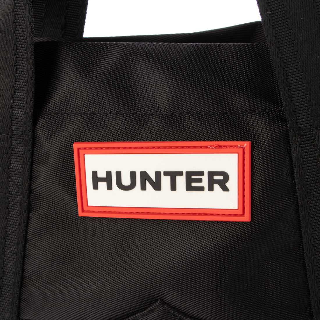 ハンター HUNTER NYLON MINI TOPCLIP TOTE （BLACK） BLACK