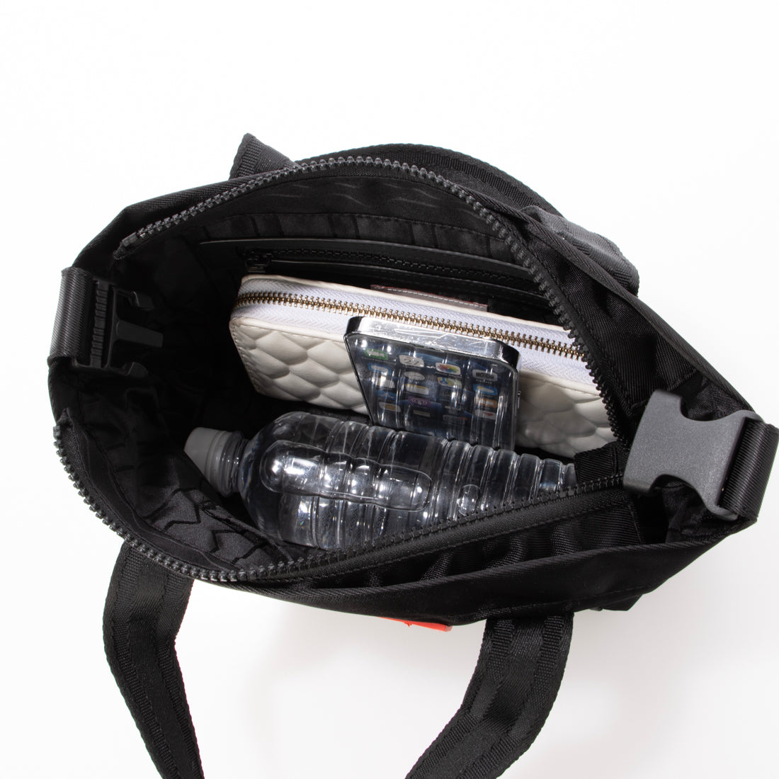 ハンター HUNTER NYLON MINI TOPCLIP TOTE （BLACK） BLACK