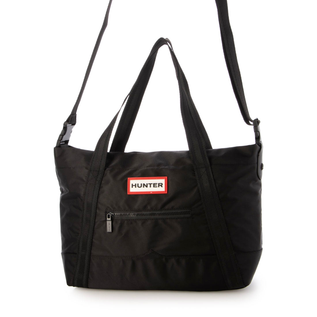 ハンター HUNTER ORIGINAL NYLON TOTE MIDI （BLACK） BLACK