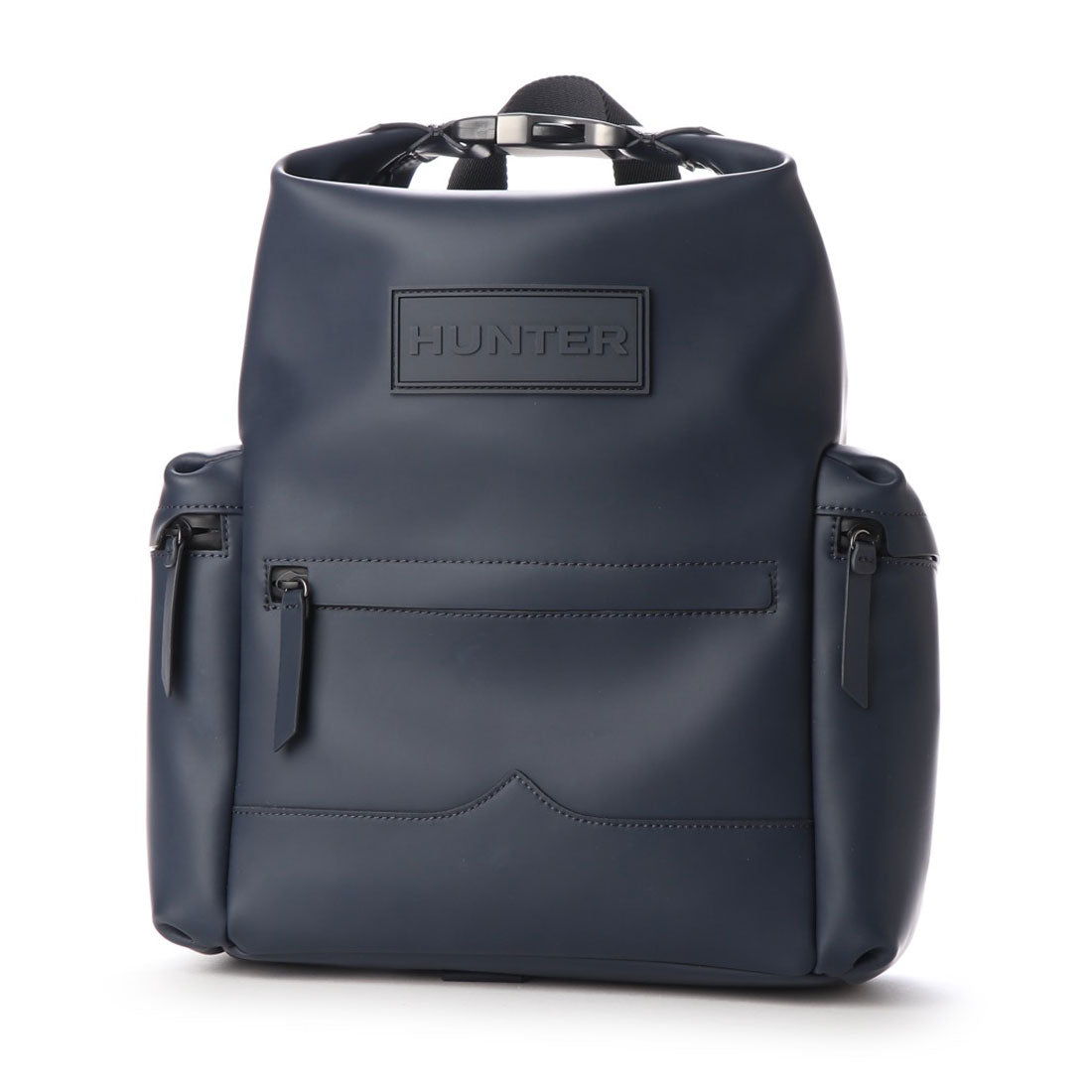 HUNTER Original Top Clip Backpack Rubberized Leather Medium