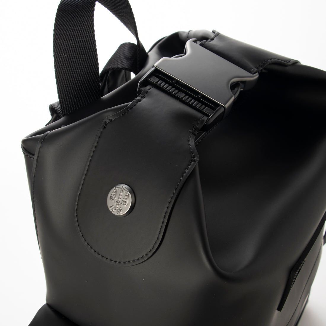 HUNTER Original Top Clip Backpack Rubberized Leather Medium