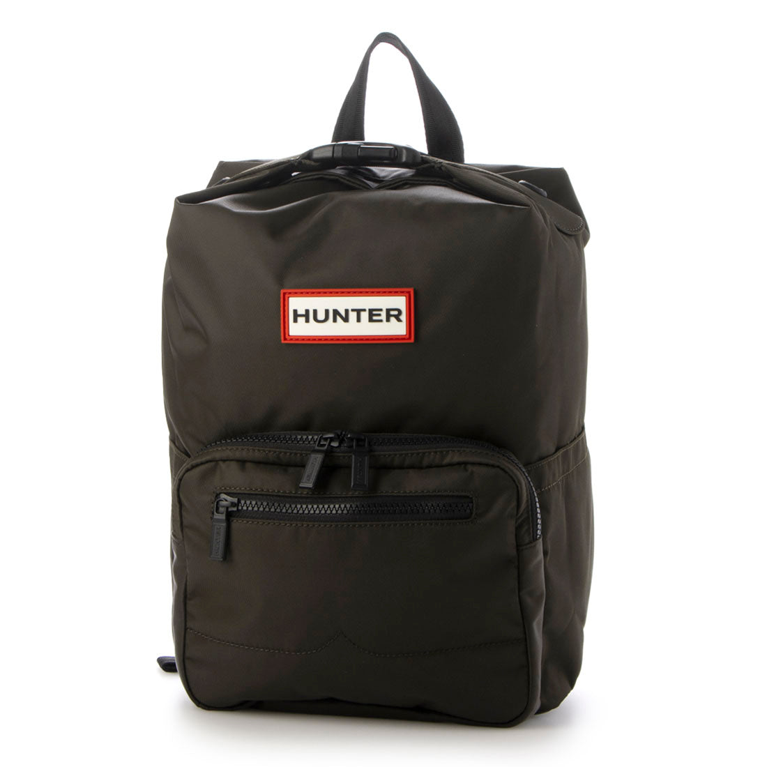 ハンター HUNTER ナイロン パイオニア ミディアム トップクリップ バックパック,ダーク オリーブ