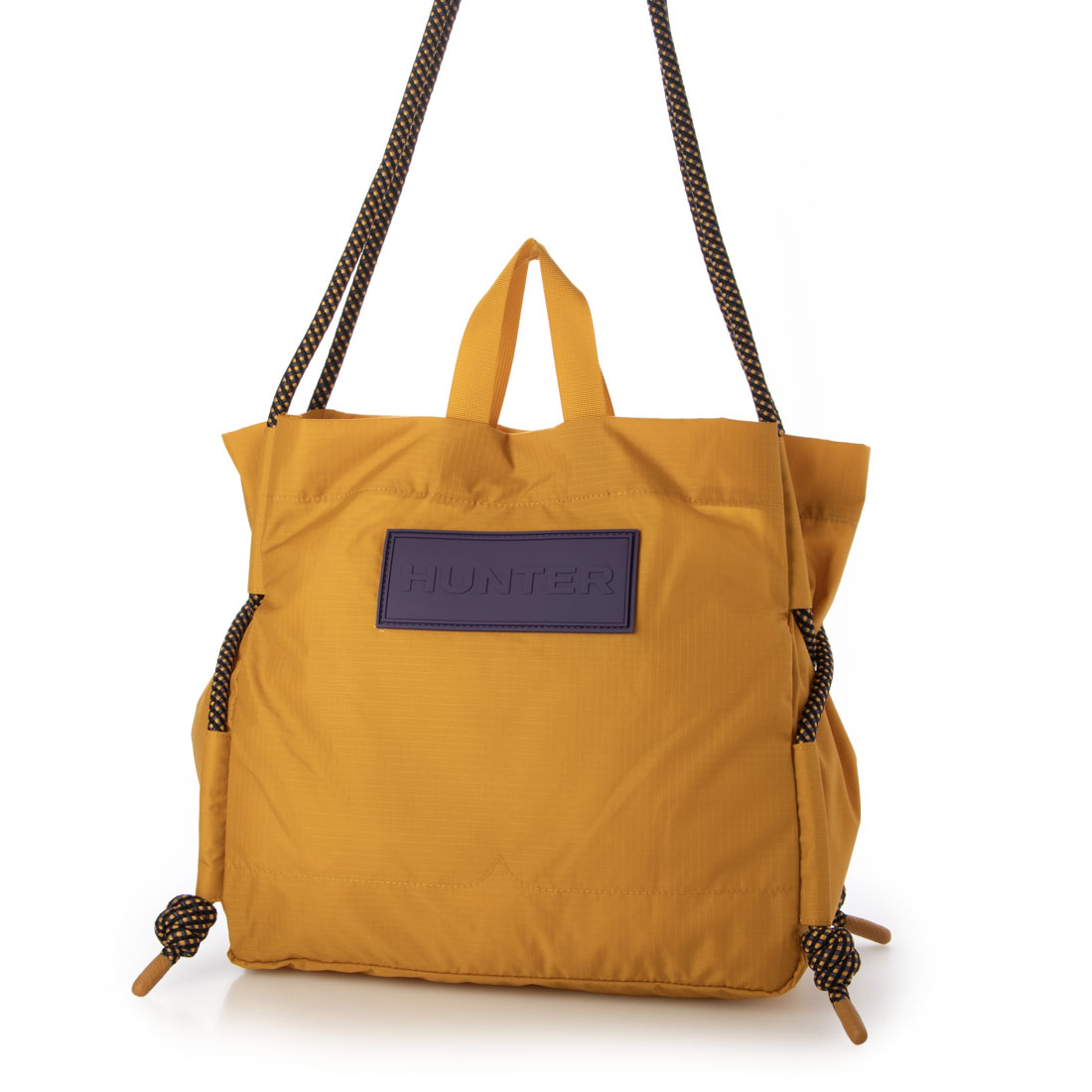 ハンター HUNTER トラベル リップストップ リサイクル ナイロン トート バッグ （リッチオーカー） リッチオーカー
