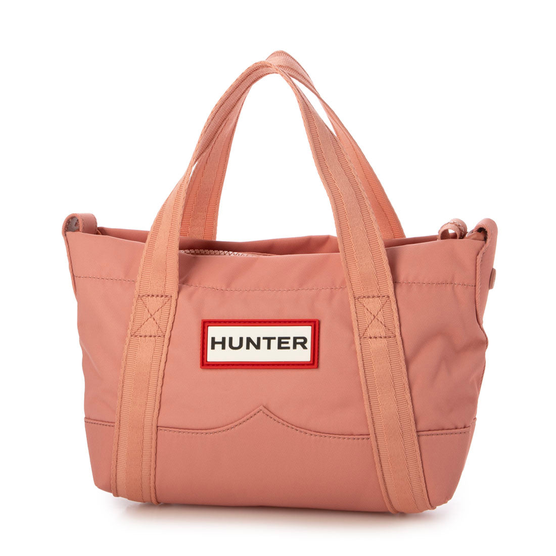 ハンター HUNTER ナイロン ミニ トップ クリップ トート バッグ （ドリーミーヌード） ドリーミーヌード