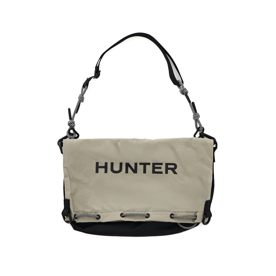 ハンター HUNTER レディース メンズ バッグ トラベル マルチファンクション サコッシュ UBX7124NRS A4サイズ 2WAY 正規品 （ブラック/ENクレイ） ブラック/ENクレイ
