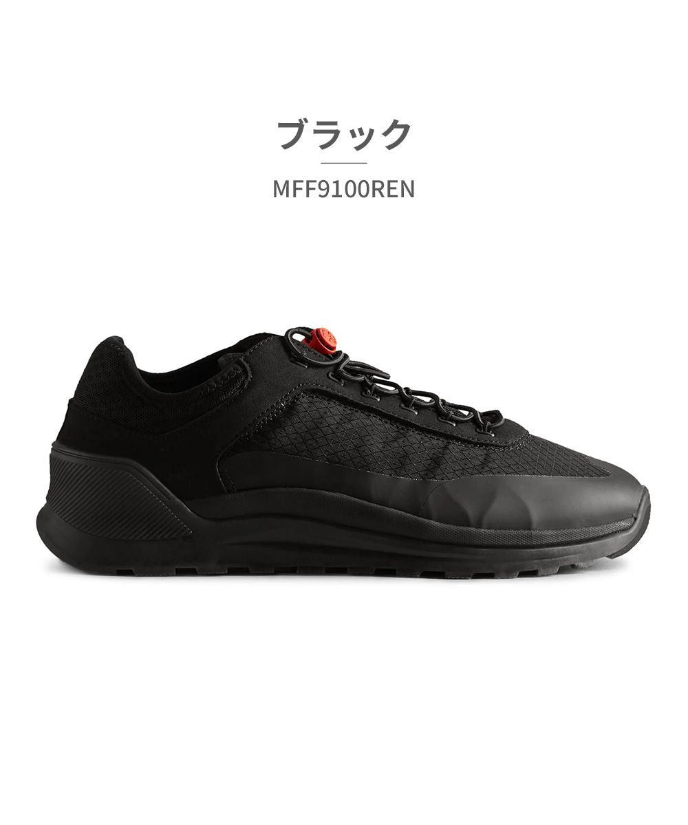 ハンター HUNTER ハンター HUNTER メンズ MFF9100REN トラベル スニーカー MENS TRAVEL TRAINER （ブラック） ブラック