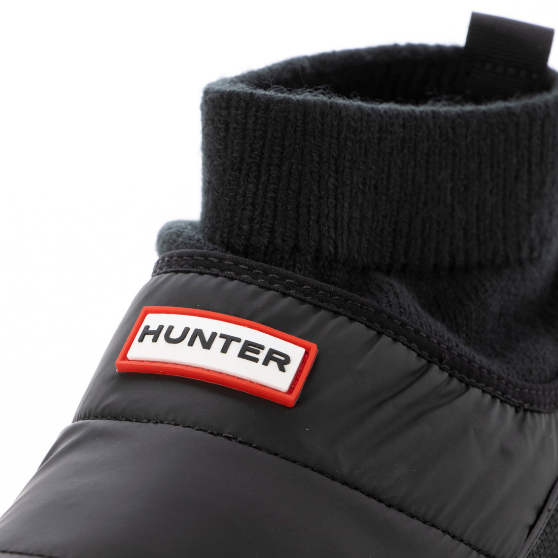 ハンター HUNTER スノーブーツ スリッポン メンズ イン/アウト インシュレイティド ニッティド カフ スリッパー ブーツ MFS9002REN