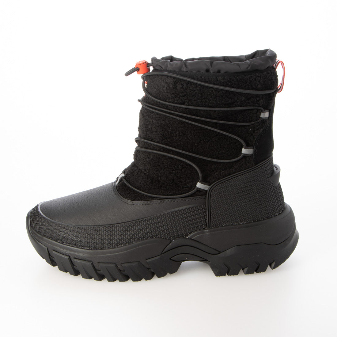 ハンター HUNTER MENS WANDERER SHORT SHERPA SNOW BOOT