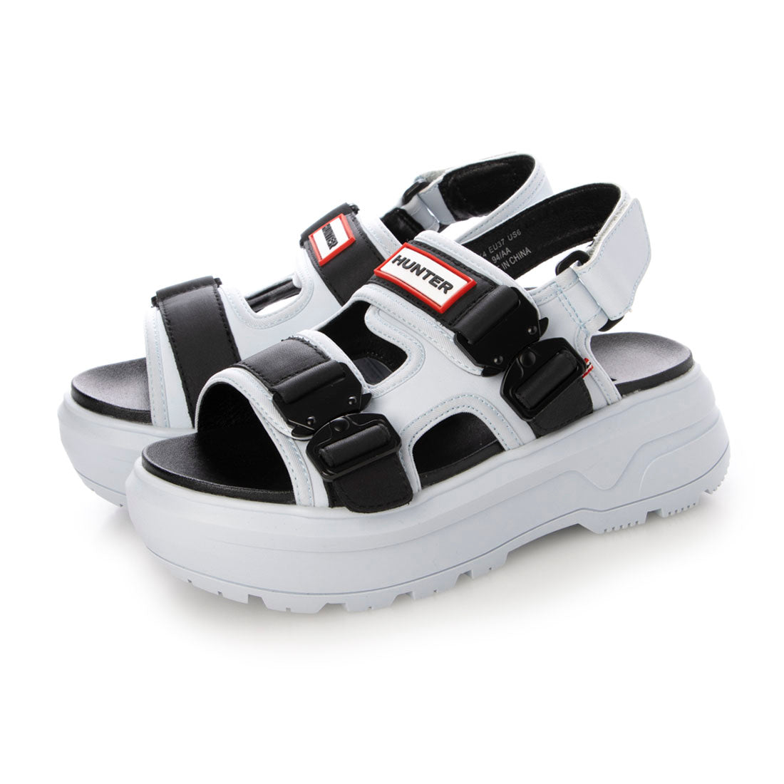 ★HUNTER★ WOMEN City Level Neo Leather Buckle Sandals Black UNISEX CITY REBEL NEO LEATHER BUCKLE SANDALS – Hunter Singapore
