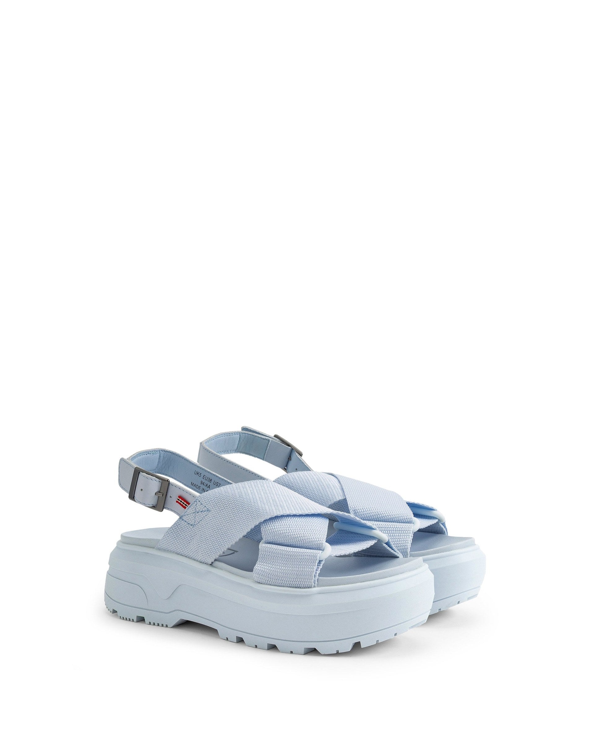 靴 HUNTER U CITY REBEL CROSS-OVER SANDAL Hunter HUNTER Unisex City Rebel Webbing Crossover Sandals